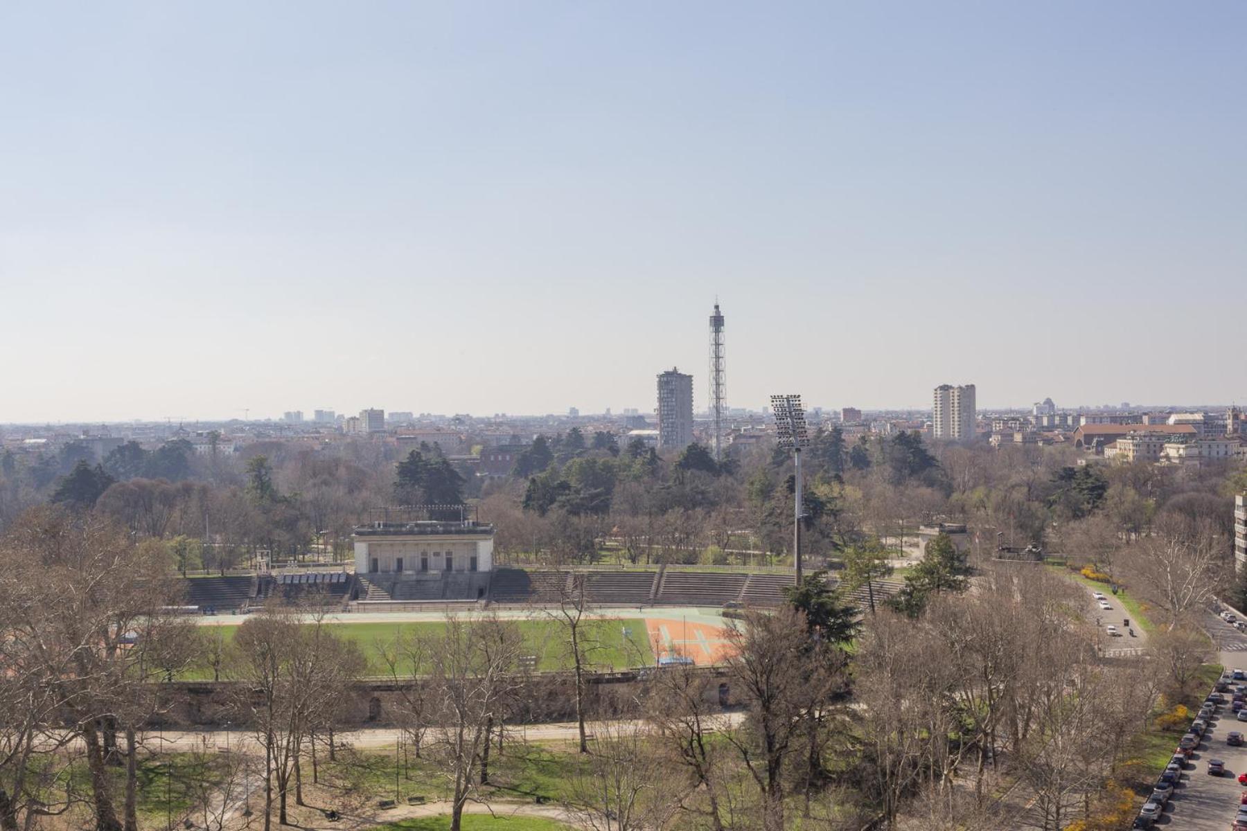 Skyline View Biancamano 1 Bdr With Balcony By Rentopolis Milano Eksteriør billede