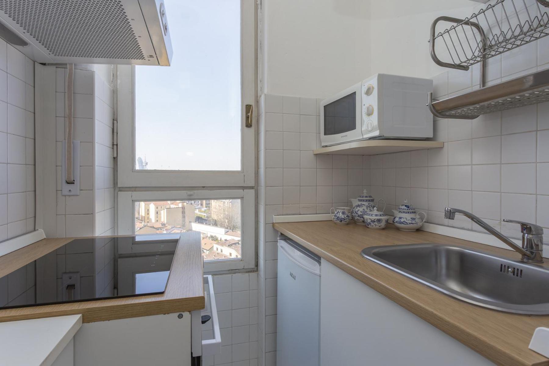 Skyline View Biancamano 1 Bdr With Balcony By Rentopolis Milano Eksteriør billede