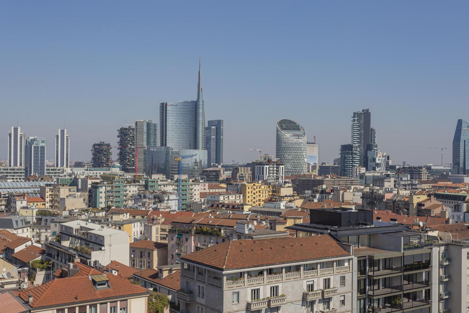 Skyline View Biancamano 1 Bdr With Balcony By Rentopolis Milano Eksteriør billede